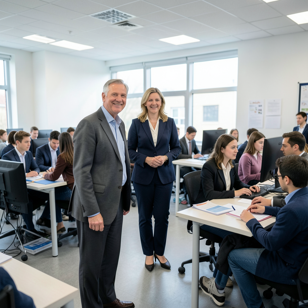 Harrow mayor visits training centre helping residents build workplace skills
